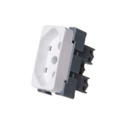 19733 - MODULO DE TOMADA(2P+T)20A BRANCA MARGIRIUS 19417-B3