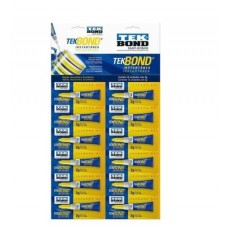 19782 - COLA INSTANTÂNEA SUPER CARTELA COM 12 UNIDADES TEKBOND