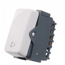 19739 - MODULO DE INTERRUPTOR DE CAMPAINHA BRANCO MARGIRIUS 19398