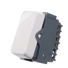 19719 - MODULO DE INTERRUPTOR SIMPLES BRANCO MARGIRIUS 19405