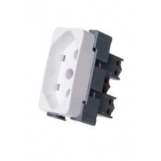 19734 - MODULO DE TOMADA(2P+T)10A BRANCA MARGIRIUS 19416-B3