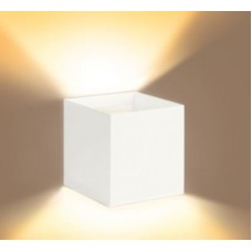 19913 - ARANDELA DE SOBREPOR 6W 3K BRANCA CUBO