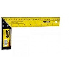 20031 - ESQUADRO EM ACO C/ CABO DE ALUMUNIO 30CM FERTAK 3902